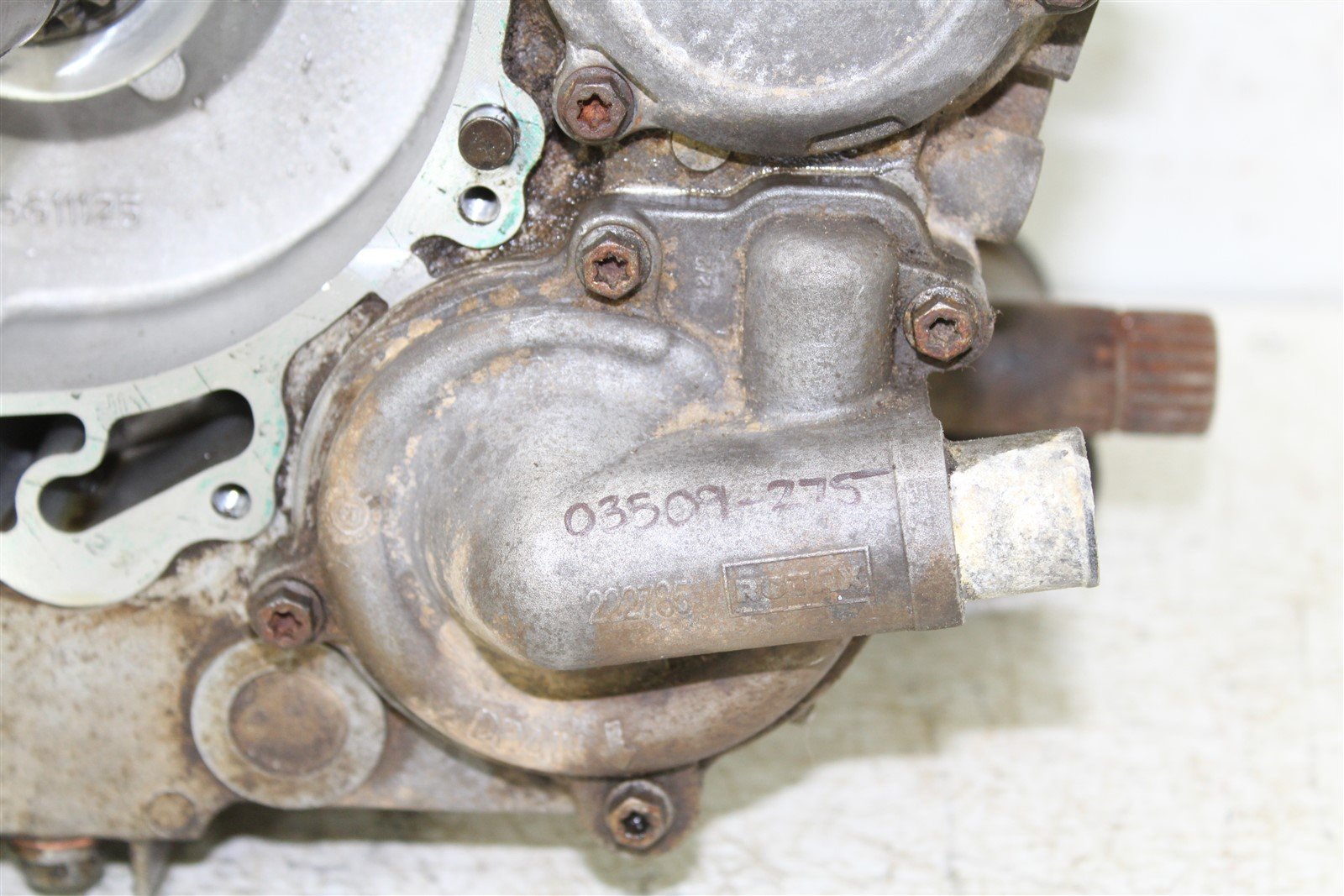 2006 Can Am Outlander 800 XT Engine Bottom Lower End Cases Crankshaft