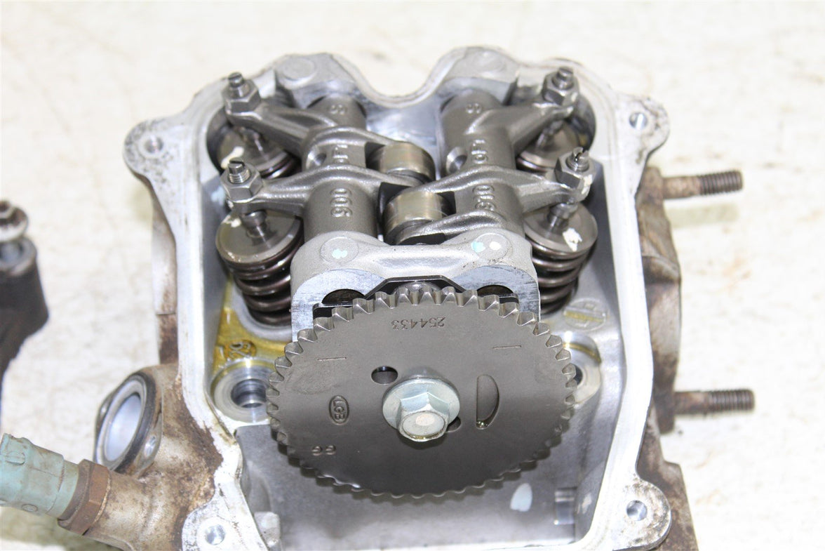 2006 Can Am Outlander 800 XT Rear Cylinder Head Valve Cover w/ Camshaft Rockers