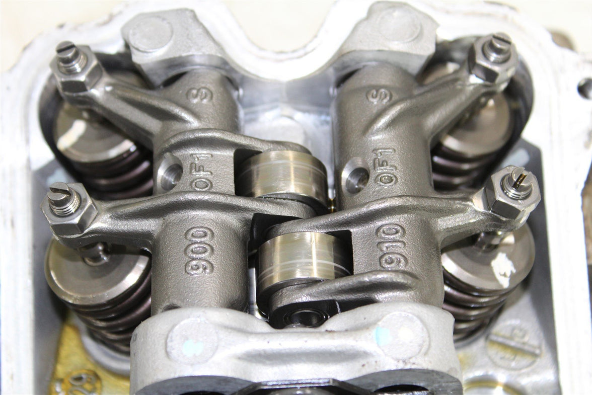 2006 Can Am Outlander 800 XT Rear Cylinder Head Valve Cover w/ Camshaft Rockers