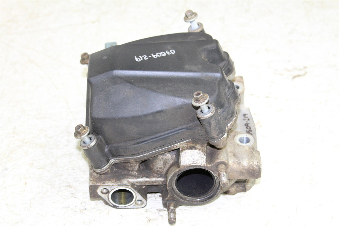 2006 Can Am Outlander 800 XT Rear Cylinder Head Valve Cover w/ Camshaft Rockers