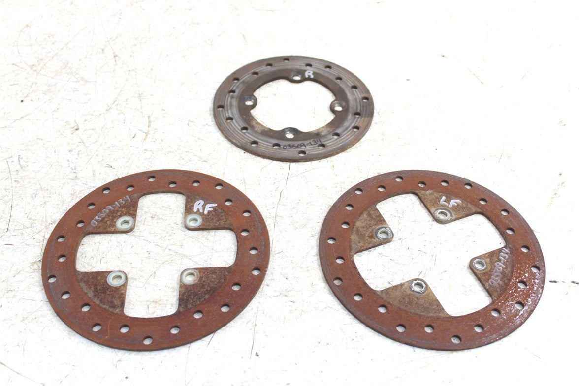 2006 Can Am Outlander 800 XT Front & Rear Brake Rotor Disc