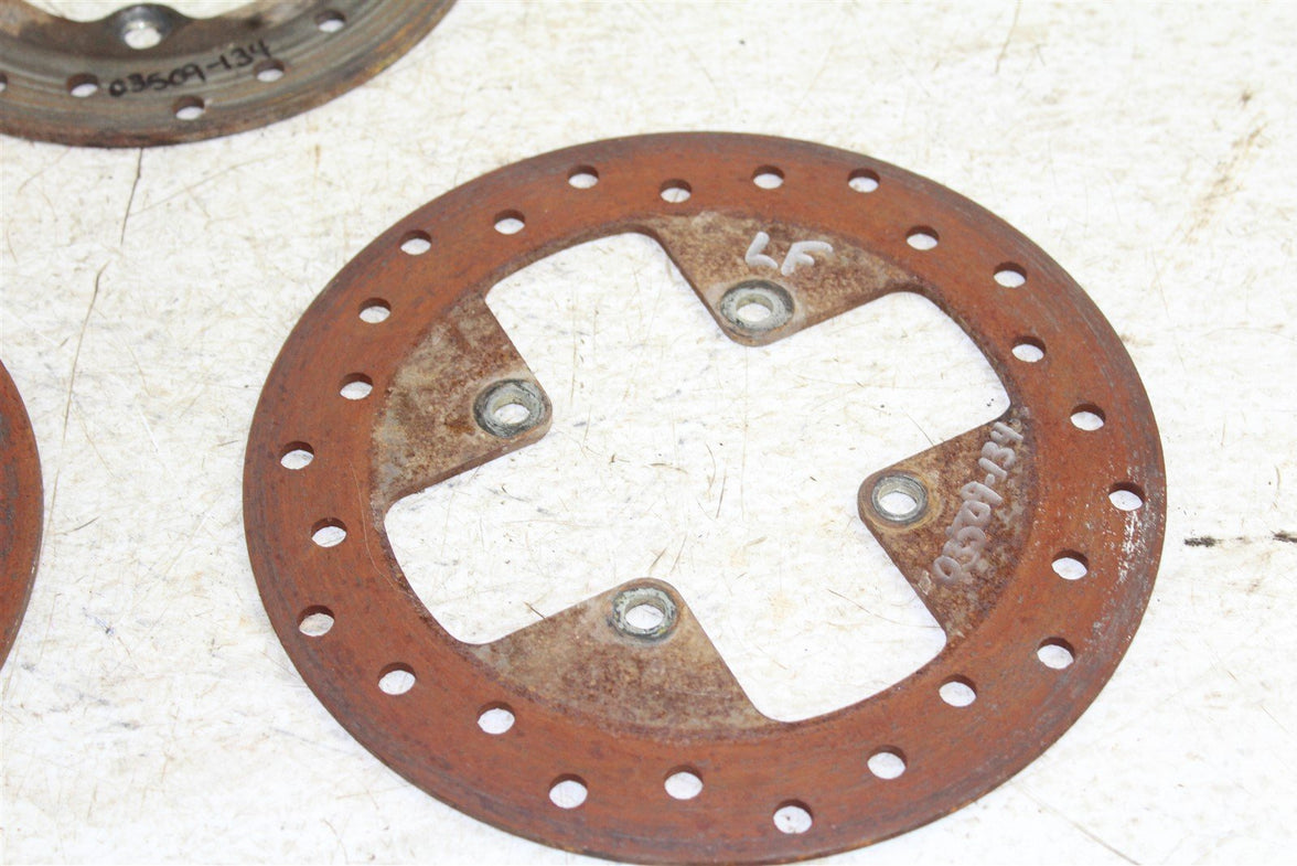 2006 Can Am Outlander 800 XT Front & Rear Brake Rotor Disc