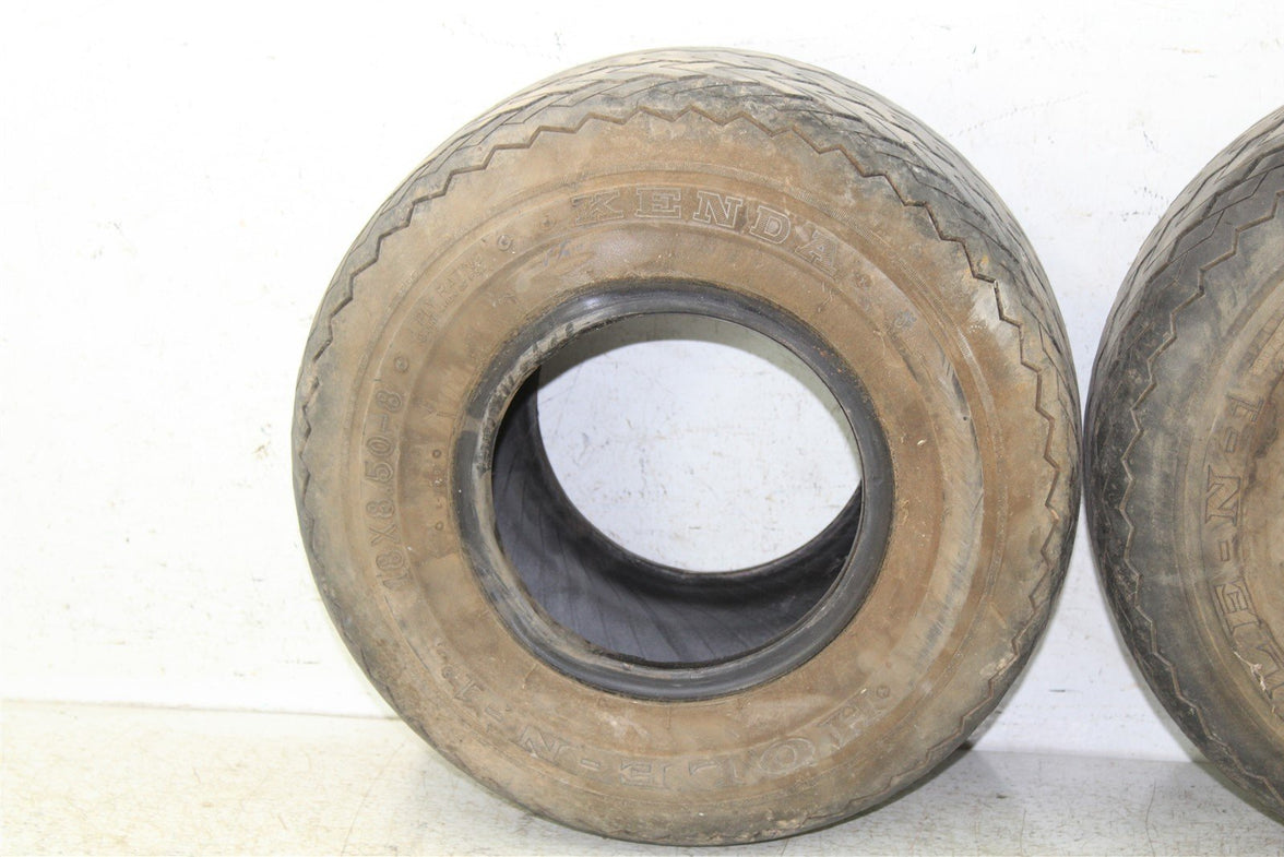 1992 Club Car DS GAS Golf Cart Front & Rear Wheel Set Rims