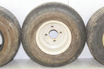 1992 Club Car DS GAS Golf Cart Front & Rear Wheel Set Rims