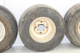 1992 Club Car DS GAS Golf Cart Front & Rear Wheel Set Rims