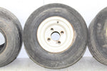 1992 Club Car DS GAS Golf Cart Front & Rear Wheel Set Rims