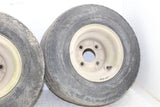 1992 Club Car DS GAS Golf Cart Front & Rear Wheel Set Rims