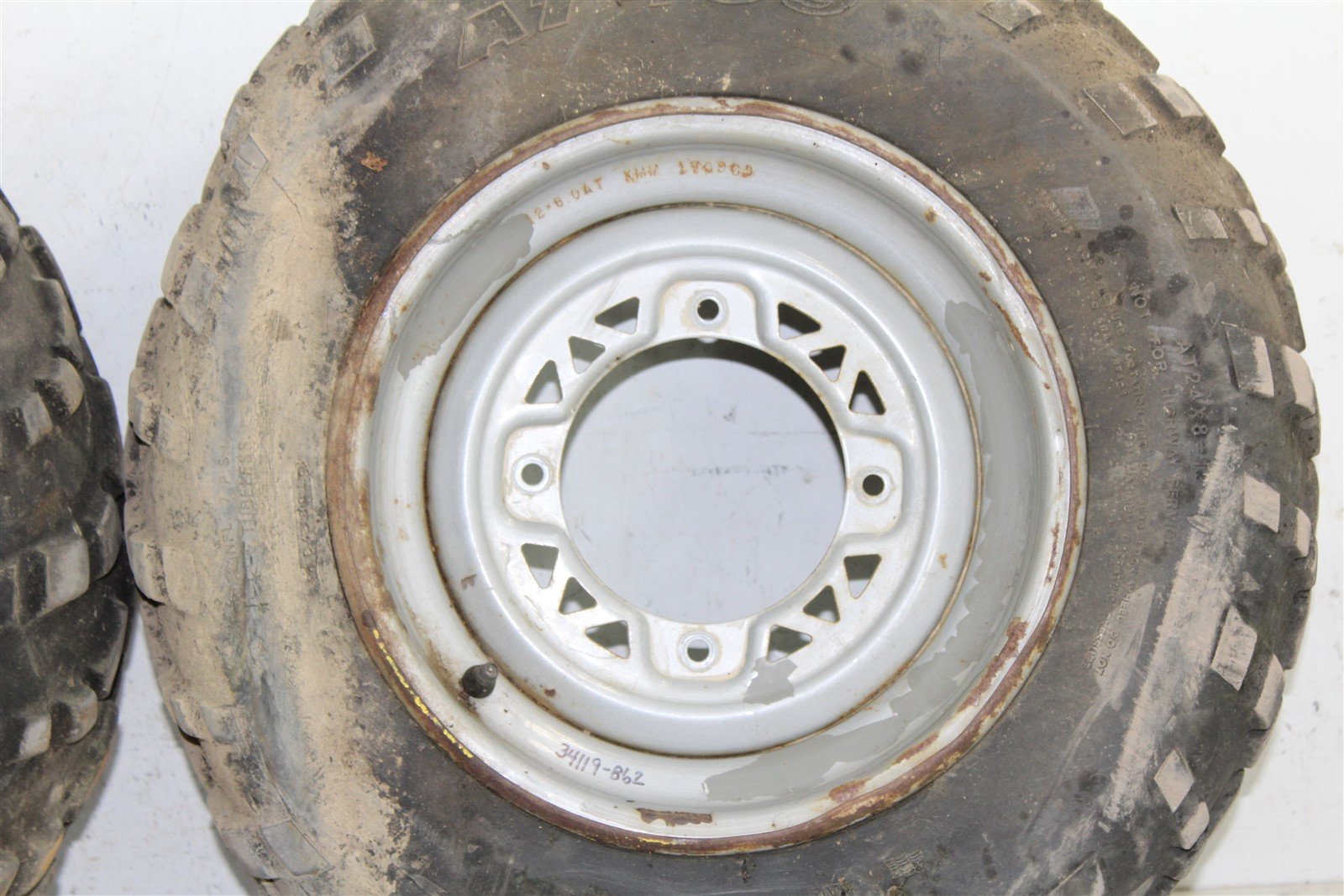 2002 Polaris Magnum 325 4x4 Front Wheel Set Rims