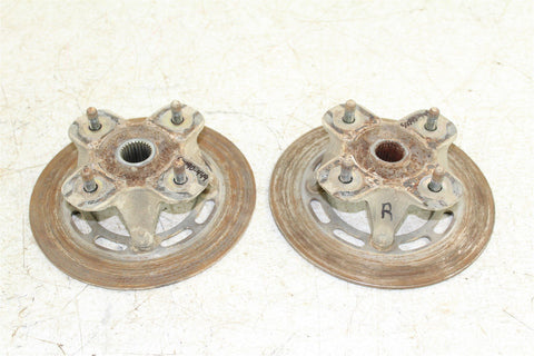 2003 Yamaha Grizzly 660 4x4 Front Hubs Brake Rotors