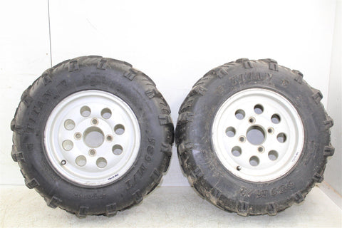 2002 Suzuki Vinson 500 4x4 Front Wheel Set Rims