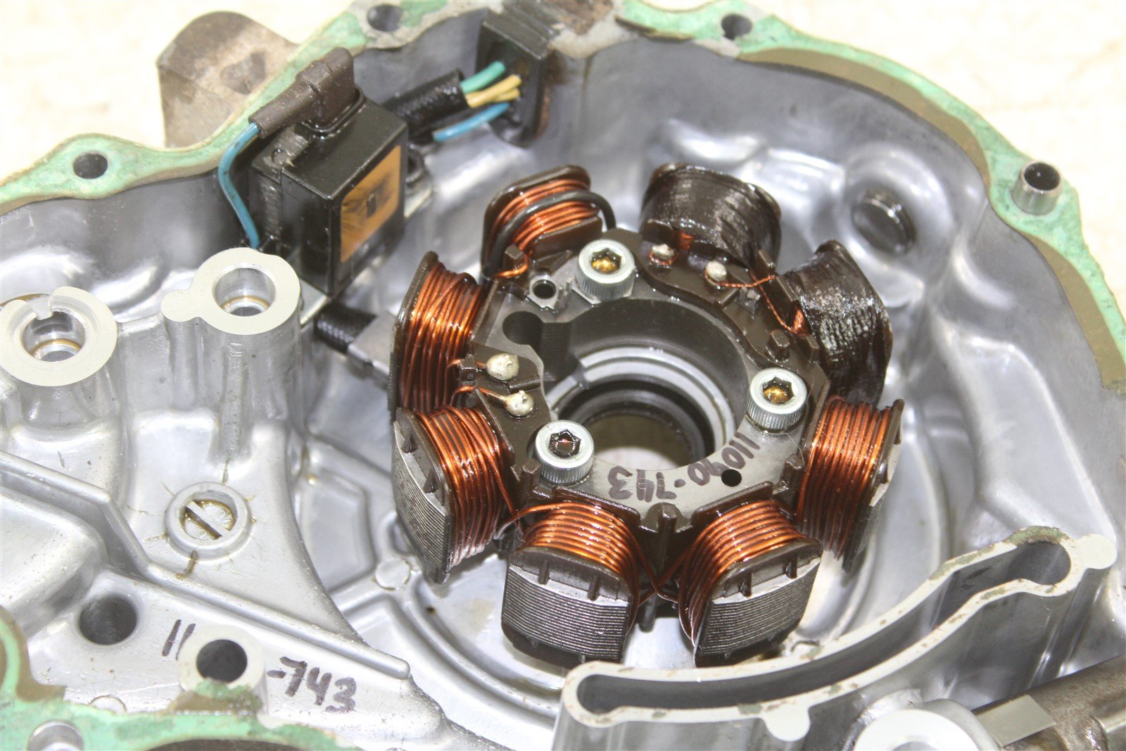 2001 Honda Recon 250 Stator Magneto Generator Coil