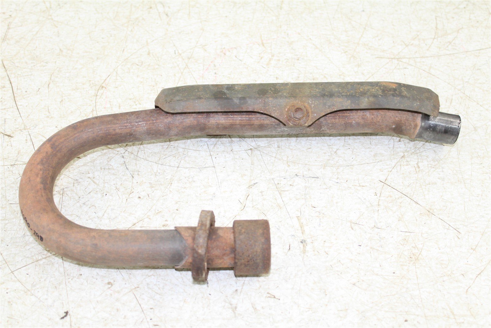 2001 Honda Recon 250 Exhaust Head Pipe Silencer Muffler