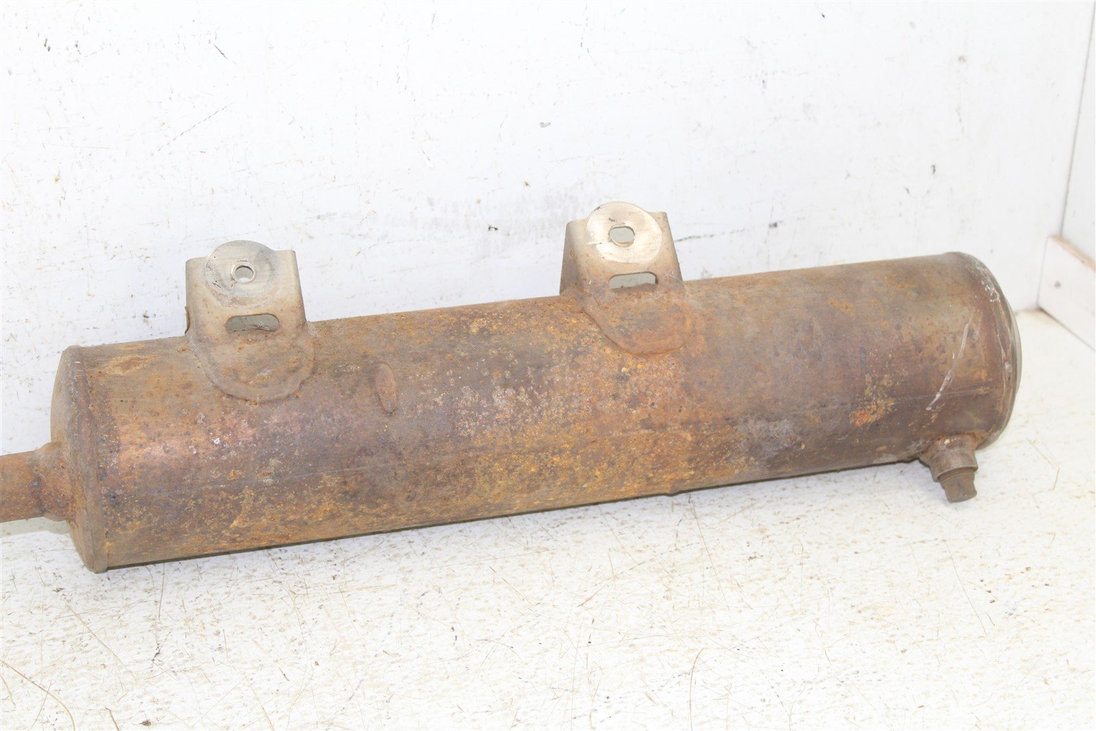2001 Honda Recon 250 Exhaust Head Pipe Silencer Muffler