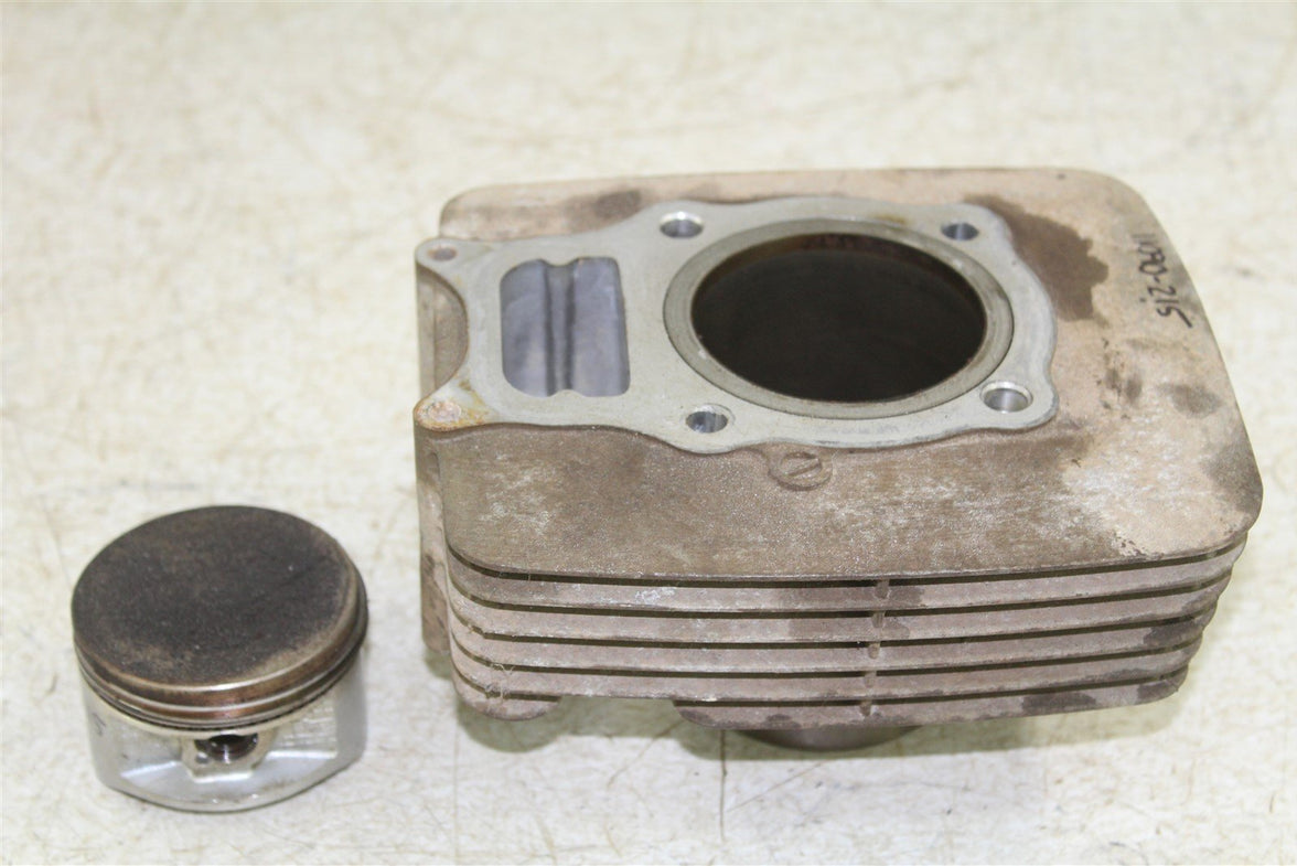 2001 Honda Recon 250 Engine Cylinder Jug w/ Piston