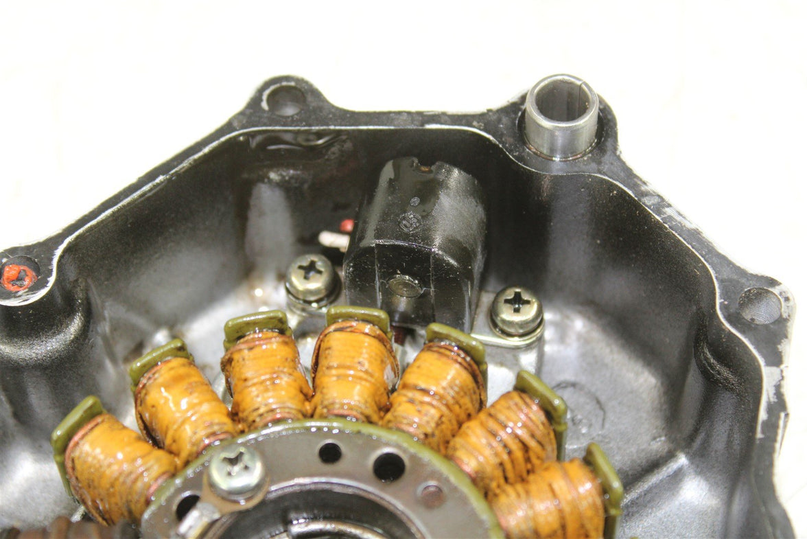 1991 Yamaha Moto 4 250 Stator Magneto Generator Coil w/ Cover