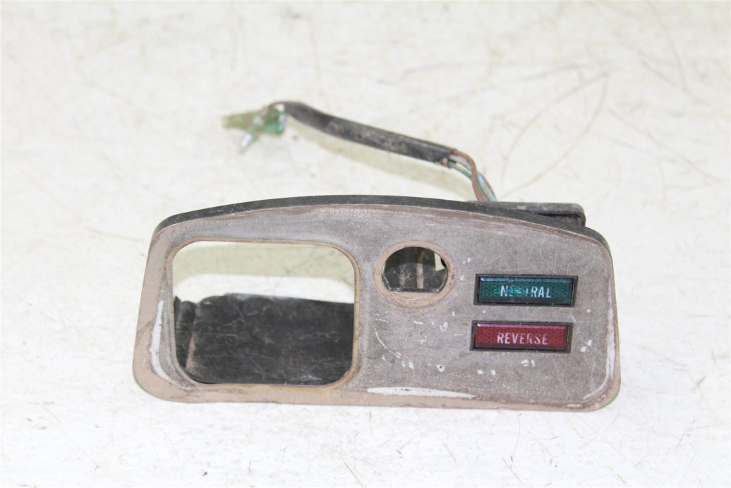 1991 Yamaha Moto 4 250 Indicator Lights Neutral Reverse Light