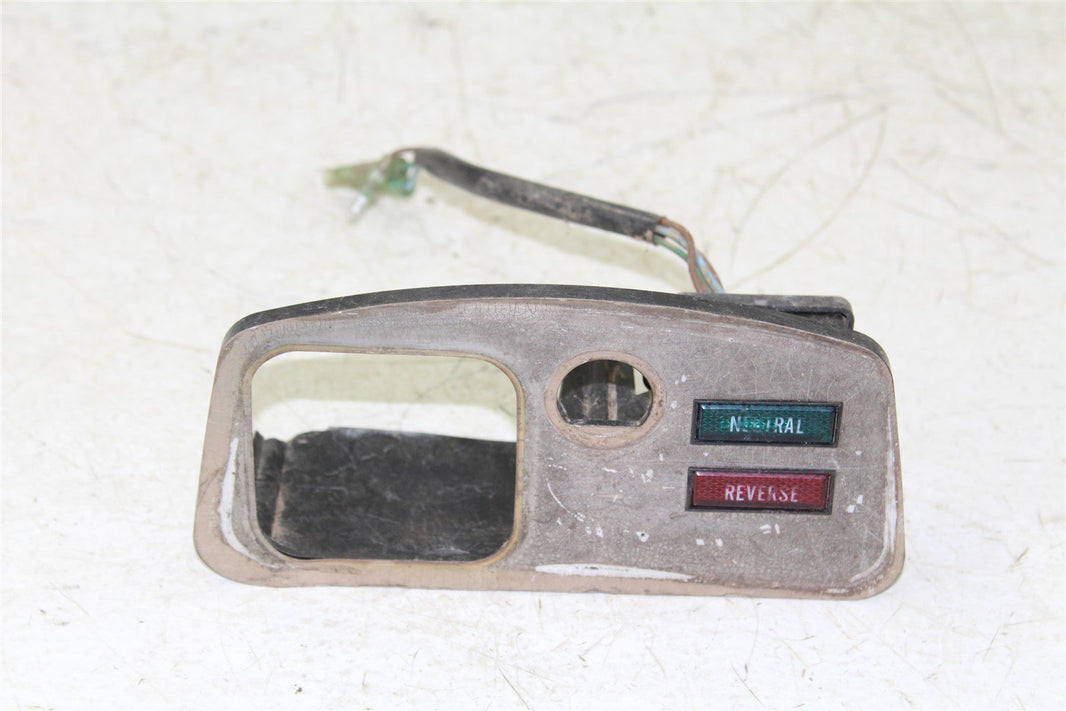1991 Yamaha Moto 4 250 Indicator Lights Neutral Reverse Light
