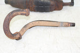 1991 Yamaha Moto 4 250 Exhaust Head Pipe Silencer Muffler