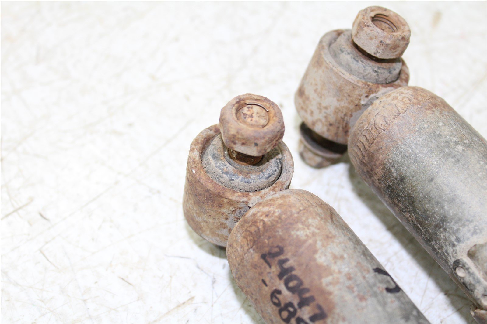 1990 Kawasaki Bayou 300 2x4 Front Shocks Spring Absorber Left Right