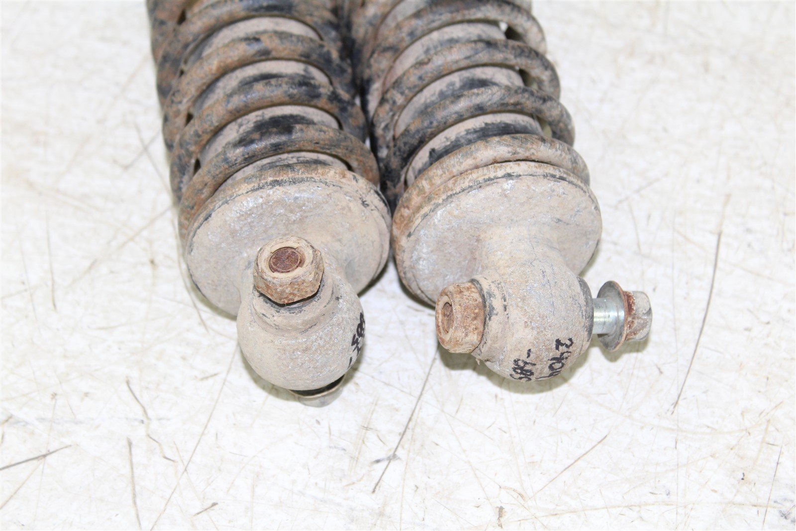 1990 Kawasaki Bayou 300 2x4 Front Shocks Spring Absorber Left Right