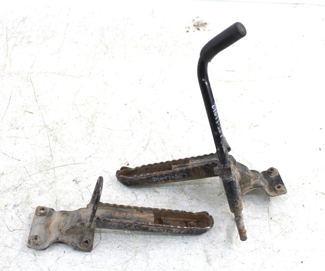 1990 Kawasaki Bayou 300 2x4 Foot Pegs Rests Set Left Right