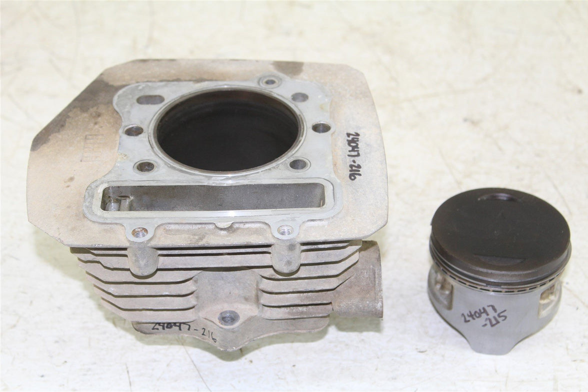 1990 Kawasaki Bayou 300 2x4 Engine Cylinder Jug w/ Piston