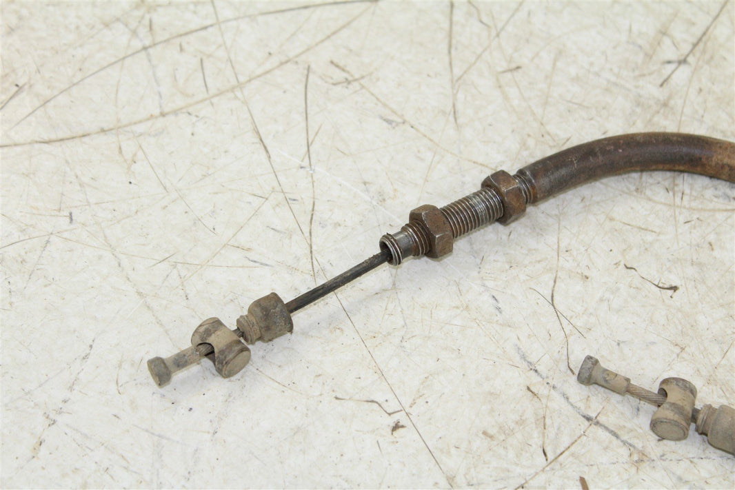 1990 Kawasaki Bayou 300 2x4 Rear Brake Cables Line