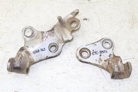 2000 Honda XR 80R Foot Peg Mounts Brackets Set Left Right