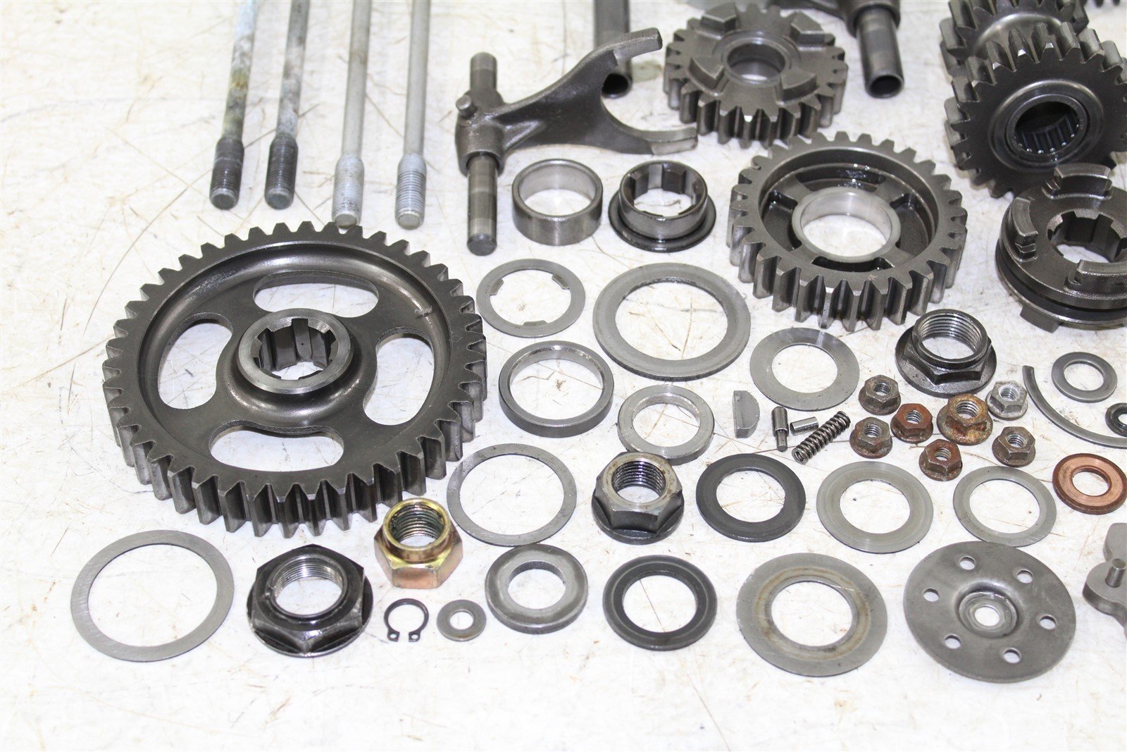 2001 Arctic Cat 400 4x4 Manual Transmission Gears Shift Shaft Forks Drum