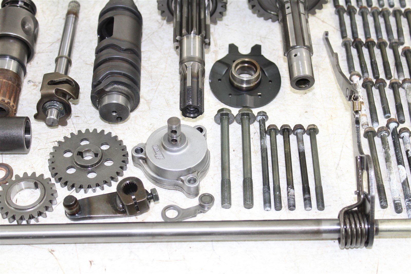 2001 Arctic Cat 400 4x4 Manual Transmission Gears Shift Shaft Forks Drum