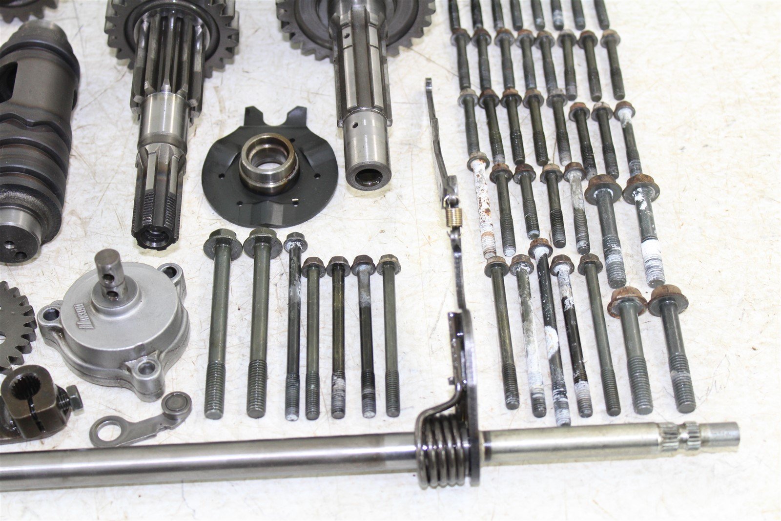 2001 Arctic Cat 400 4x4 Manual Transmission Gears Shift Shaft Forks Drum