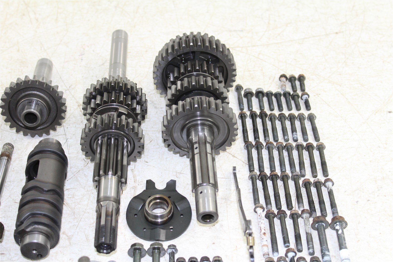 2001 Arctic Cat 400 4x4 Manual Transmission Gears Shift Shaft Forks Drum