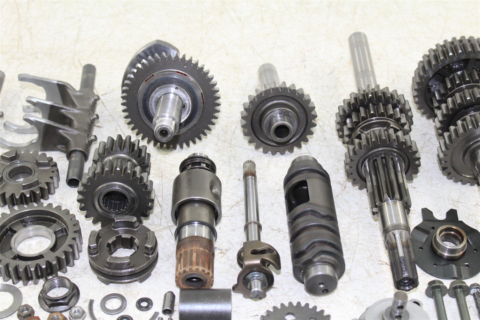 2001 Arctic Cat 400 4x4 Manual Transmission Gears Shift Shaft Forks Drum