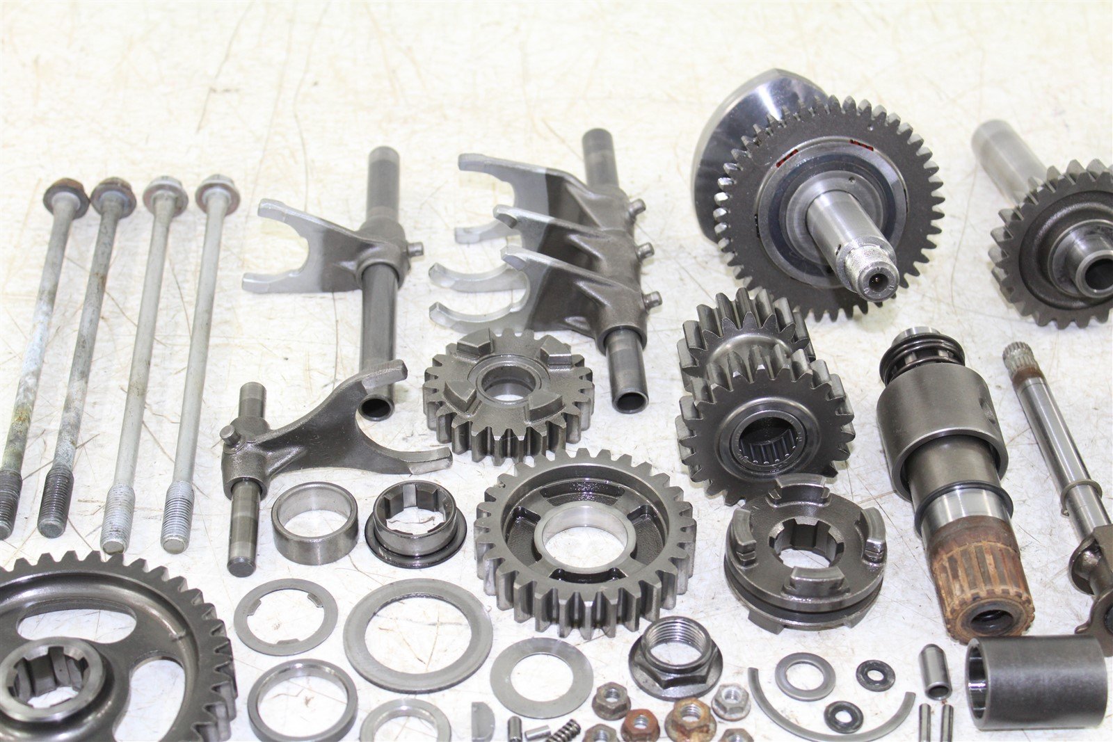 2001 Arctic Cat 400 4x4 Manual Transmission Gears Shift Shaft Forks Drum
