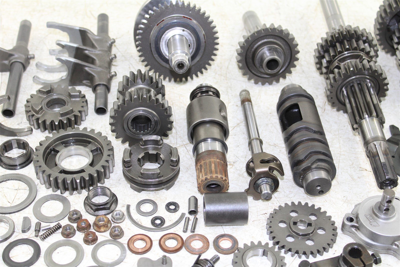 2001 Arctic Cat 400 4x4 Manual Transmission Gears Shift Shaft Forks Drum