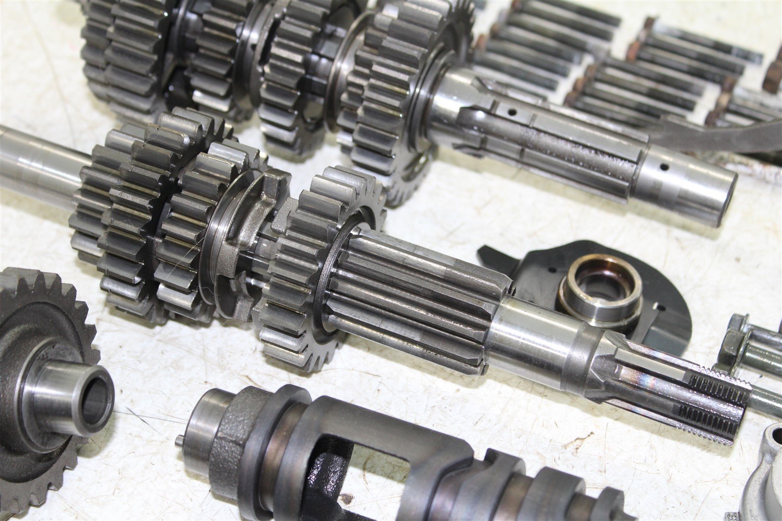 2001 Arctic Cat 400 4x4 Manual Transmission Gears Shift Shaft Forks Drum