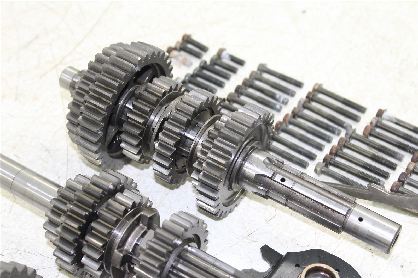 2001 Arctic Cat 400 4x4 Manual Transmission Gears Shift Shaft Forks Drum