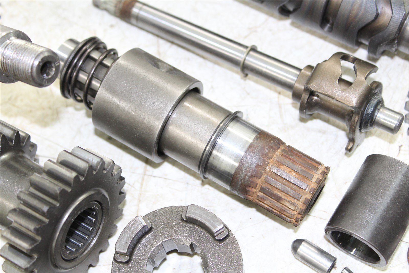 2001 Arctic Cat 400 4x4 Manual Transmission Gears Shift Shaft Forks Drum
