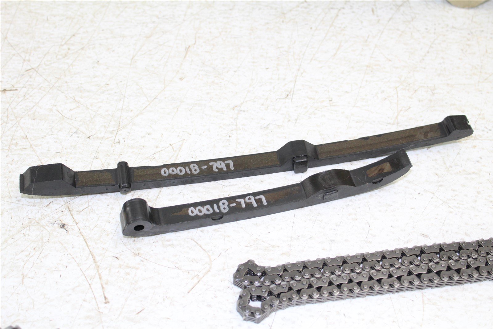 2001 Arctic Cat 400 4x4 Manual Timing Chain Guide Slides w/ Camshaft Tensioner