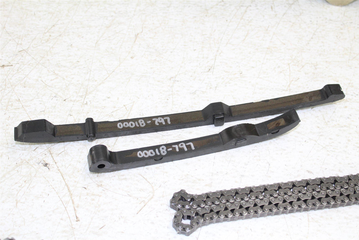 2001 Arctic Cat 400 4x4 Manual Timing Chain Guide Slides w/ Camshaft Tensioner