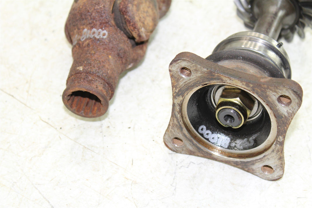 2001 Arctic Cat 400 4x4 Manual Middle Through Drive Shaft Assembly w/ Bevel Gear