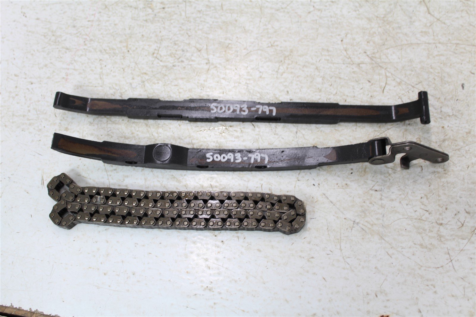 2000 Yamaha Grizzly 600 4x4 Timing Chain Guide Slides / Camshaft Tensioner