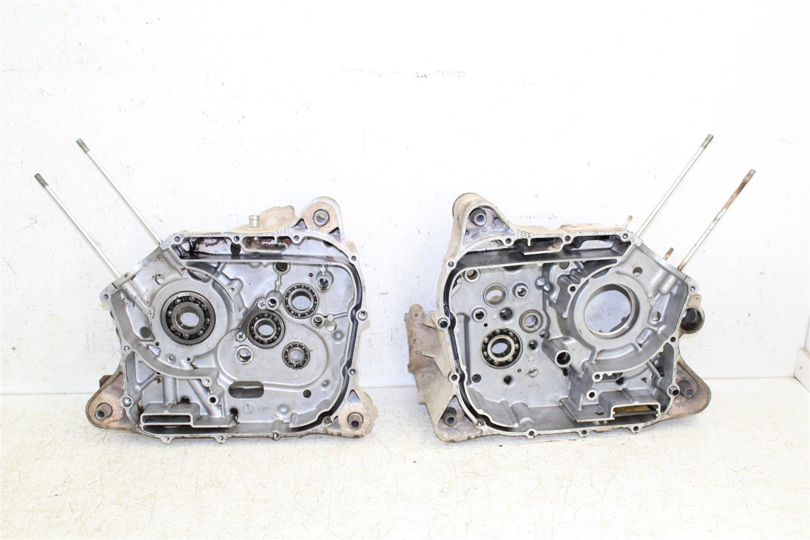 2004 Suzuki QuadSport LTZ 250 Engine Cases Crankcase Left Right