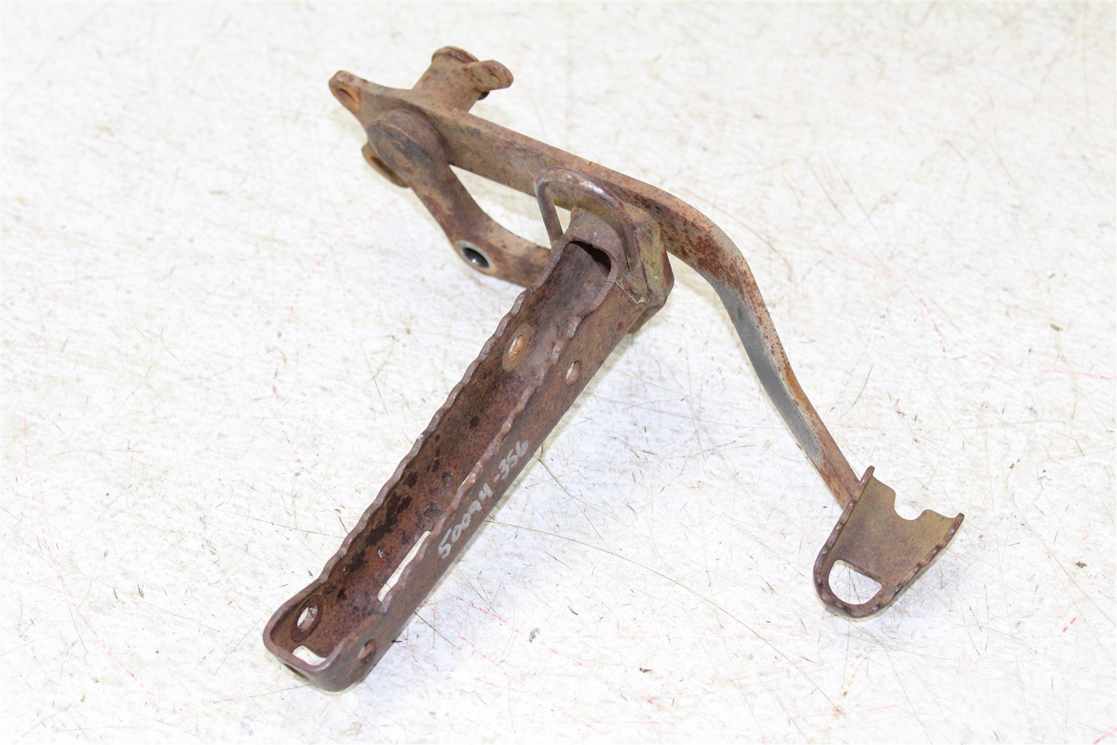 2000 Yamaha Wolverine 350 4x4 Right Foot Peg Rest w/ Rear Brake Pedal