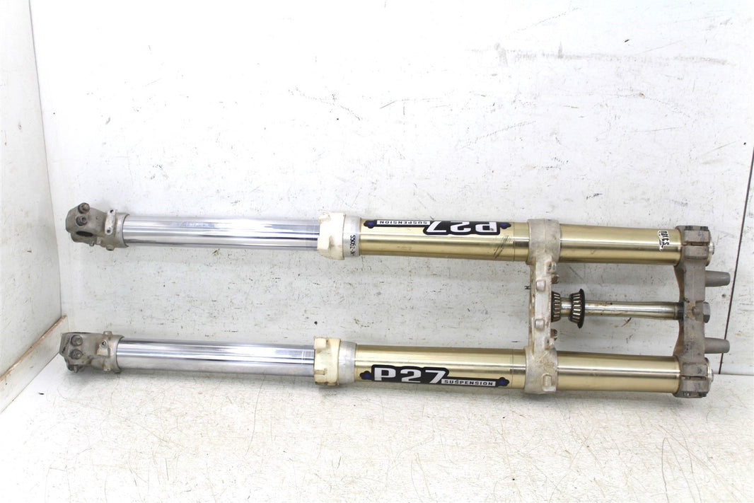 2004 Yamaha YZ 250F Fork Tubes Front Suspension Triple Clamps