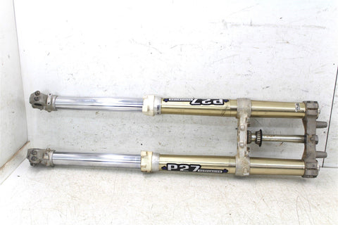 2004 Yamaha YZ 250F Fork Tubes Front Suspension Triple Clamps