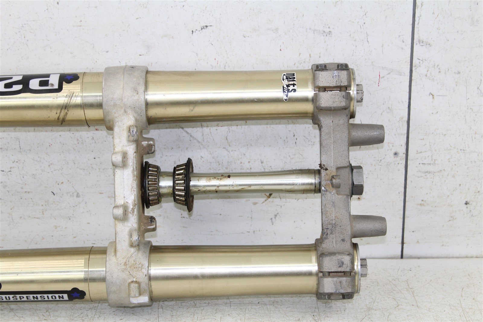2004 Yamaha YZ 250F Fork Tubes Front Suspension Triple Clamps