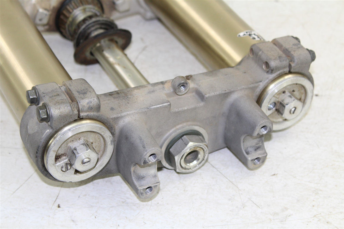 2004 Yamaha YZ 250F Fork Tubes Front Suspension Triple Clamps