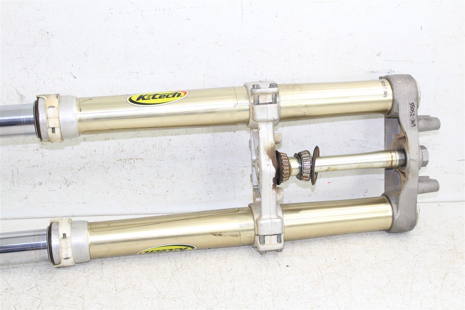 2004 Yamaha YZ 250F Fork Tubes Front Suspension Triple Clamps