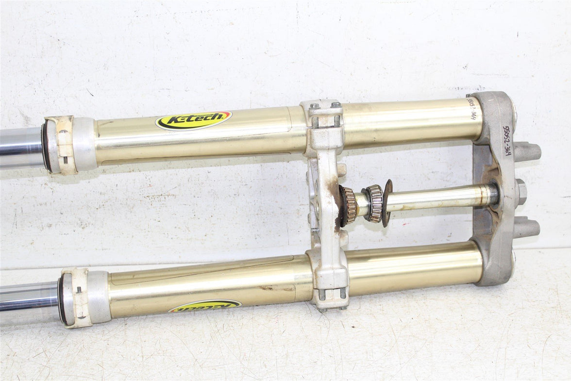2004 Yamaha YZ 250F Fork Tubes Front Suspension Triple Clamps